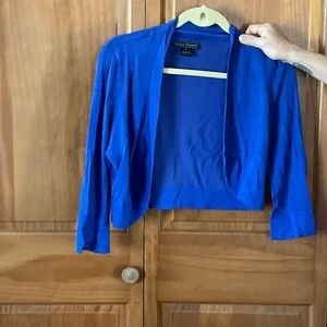 Royal Blue Bolo Sweater